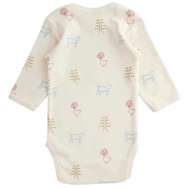 Nature Baby Organic Cotton L/S Bodysuit image number 1